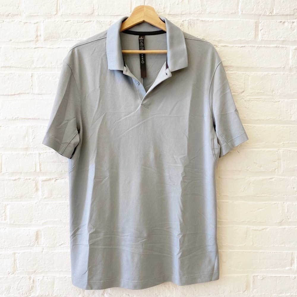 Lululemon || Tech Pique Polo‎ Blue Cast XL